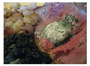 New York Strip With Beurre Maitre D'hotel