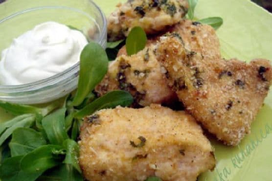 Parmesan chicken nuggets recipe