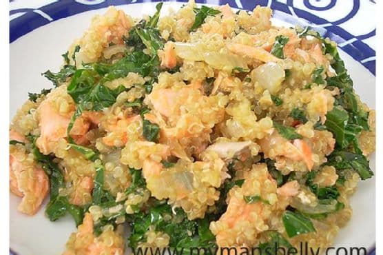 Salmon Quinoa Risotto recipe