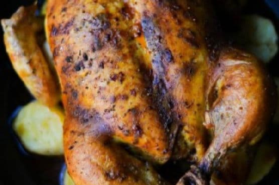Skillet Roasted Chicken & Potatoes recipe