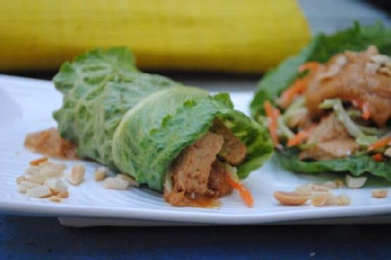 Thai "Chicken" Wraps recipe