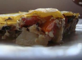 Vegetarian Moussaka With Portabella