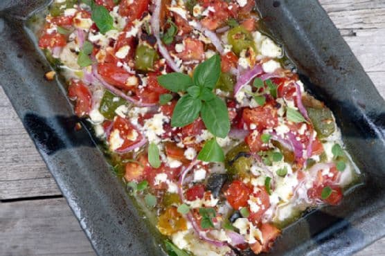 Greek-Style Baked Fish: Fresh, Simple, and Delicious recipe