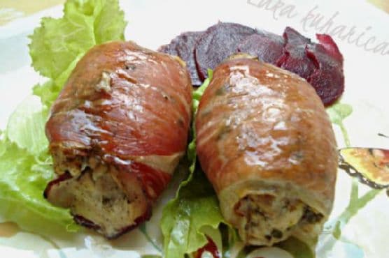 Chicken thighs wrapped in prosciutto recipe