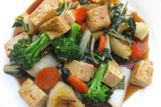 Thai Tofu With Bok Choy recipe
