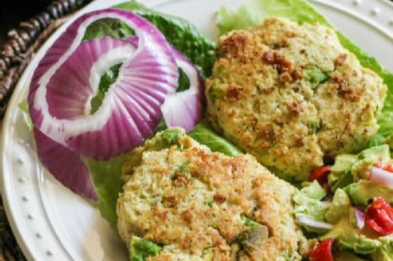 Chicken Avocado Burger (Whole 30, PALEO, & Simple Fit Forty) recipe